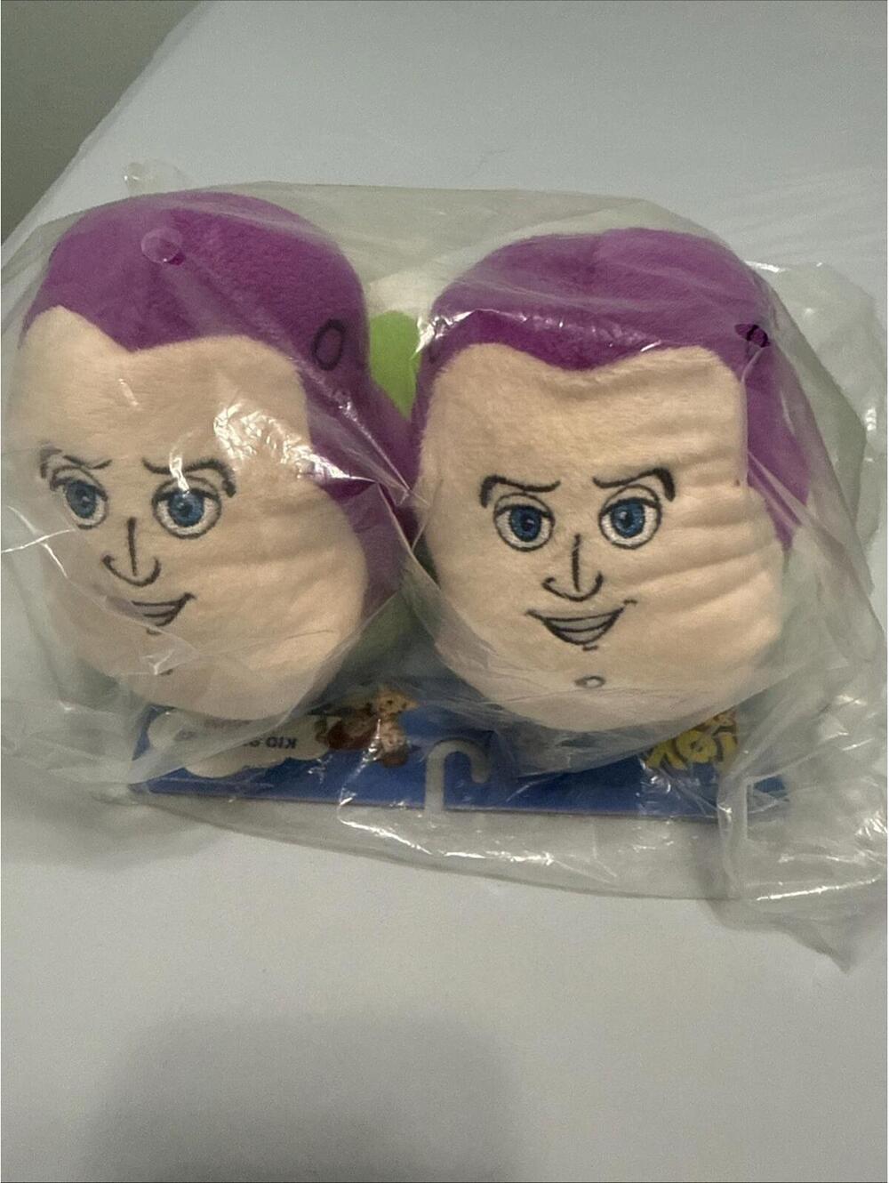 Disney Pixar Toy Story Buzz Lightyear Slippers Kids Medium 2-3 NWT